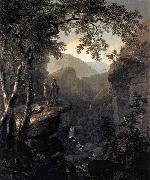 Asher Brown Durand Springfield Township oil on canvas